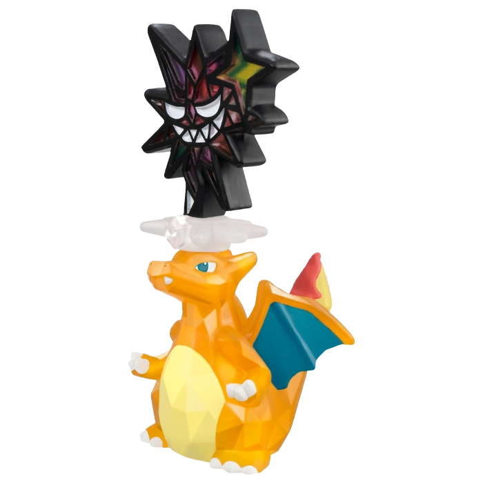 Bandai - Finger Puppet Terastal Pokémon Kids - Charizard teratipo Buio