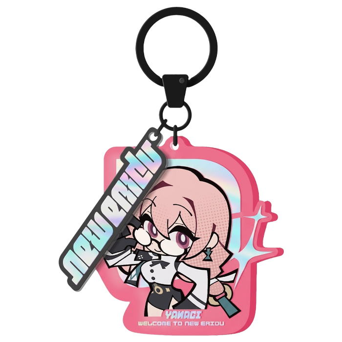 Zenless Zone Zero - Acrylic Keychain Yanagi Chibi Version